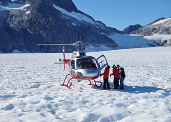 Ride a Helicopter to a Glacier